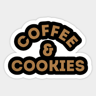 Coffee & Cookies Sticker